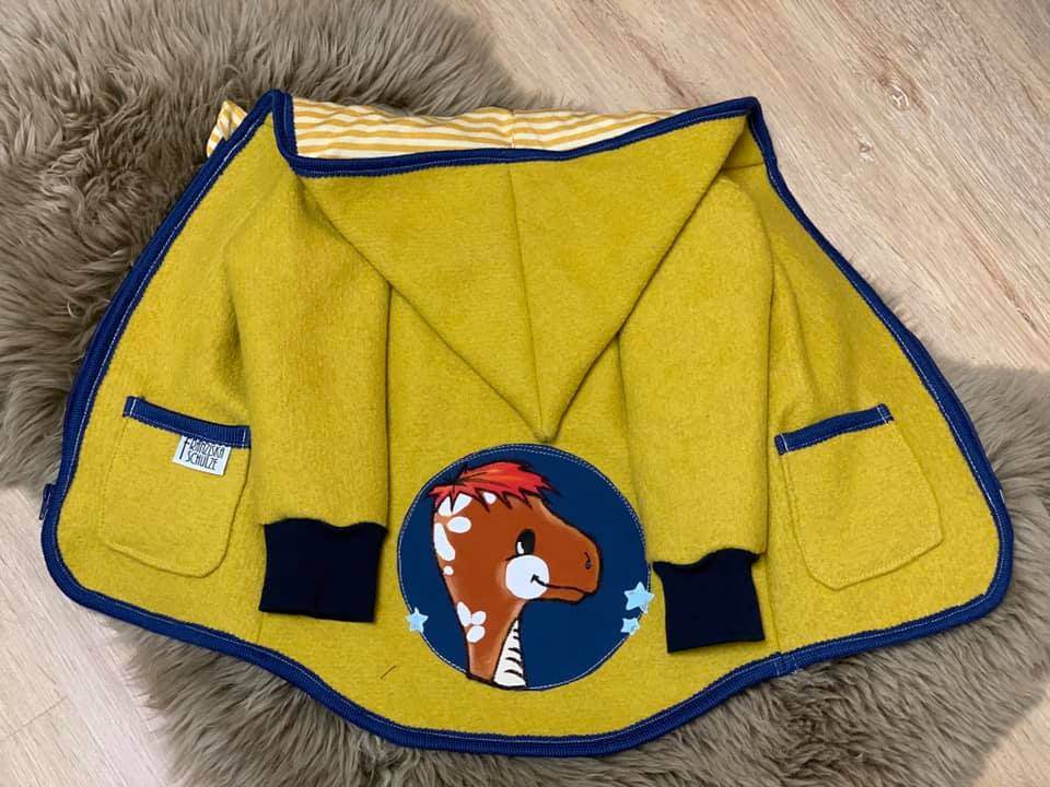 Applikationsvorlage Cool Dino - Sewando