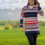Schnittmuster Longhoodie CORTINA Gr. XS-XXXL : - Sewando