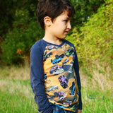SKAGERRAK Kinder Raglanshirt | Schnittmuster PDF | Größe 74–164 | Boheme - Sewando
