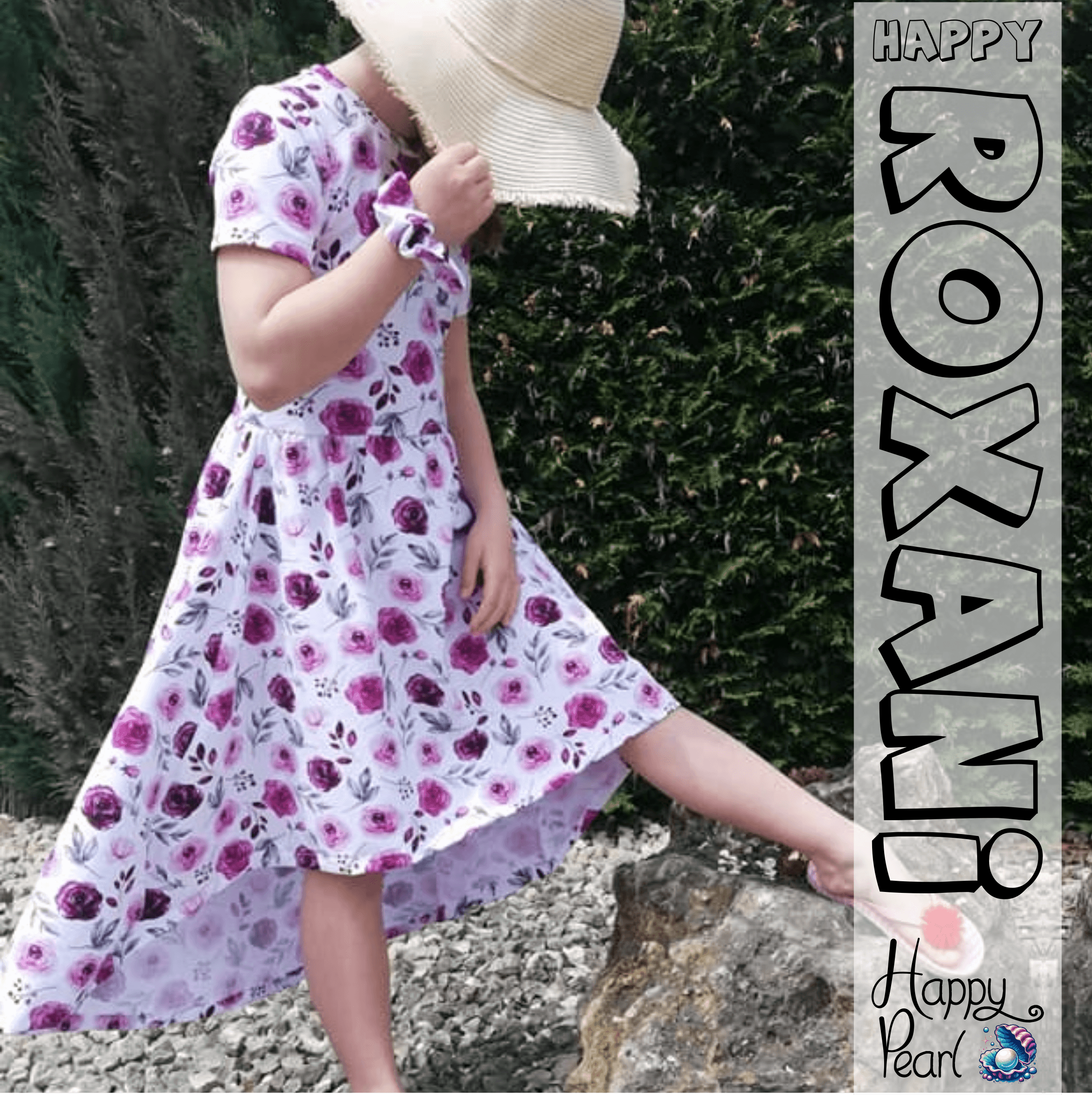Happy Roxani - Gr 86-152 - Vokuhila Kleid Schnittmuster - Sewando