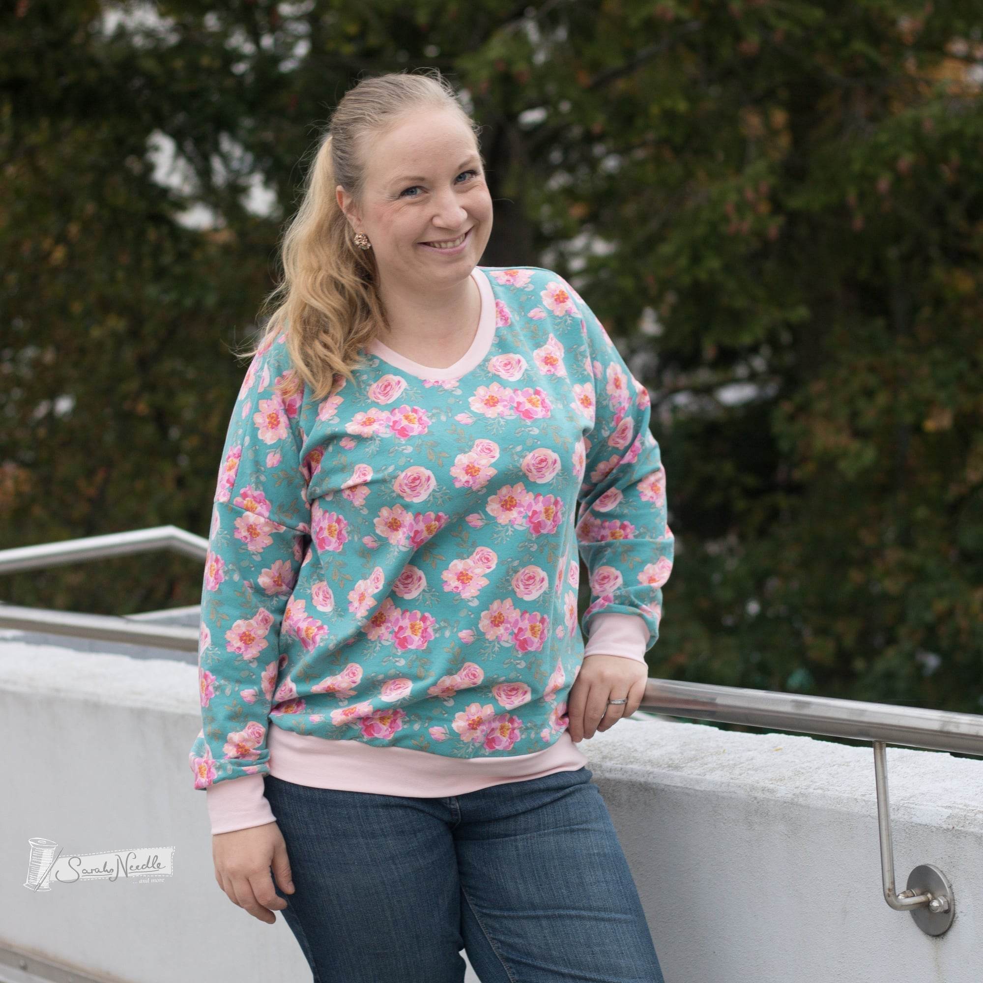 Schnittmuster Glücksding Pulli/Longpulli/Kleid Größe 32-54 - Sewando