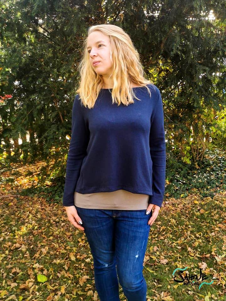 Schnittmuster Pullover CASERTA Gr. 32-56 : - Sewando