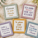 Stickdatei Sprüche Küche Set 710