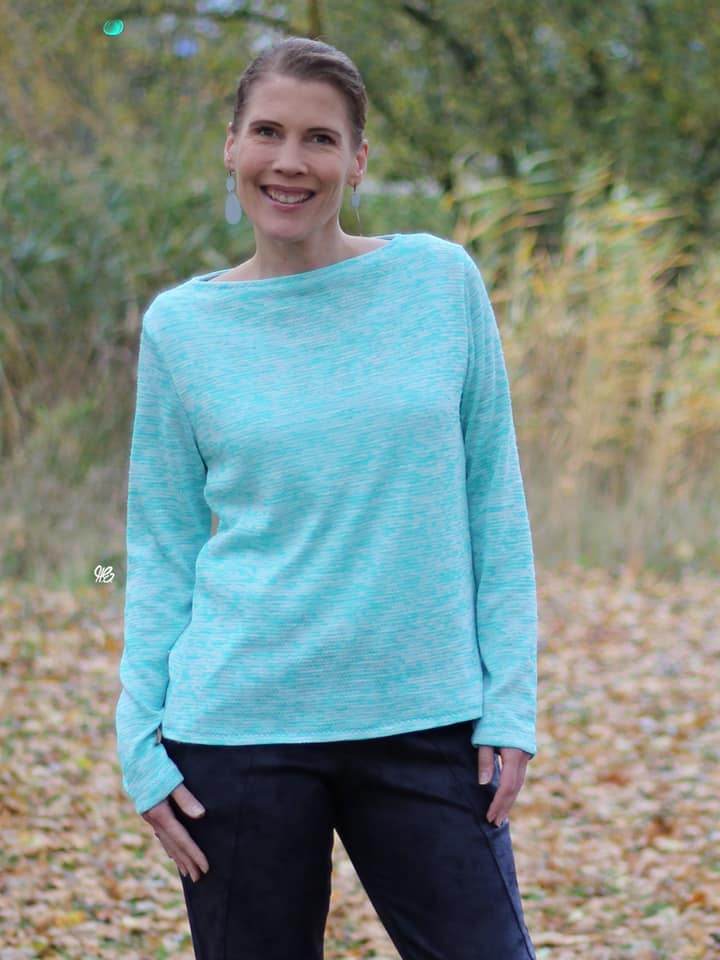 Schnittmuster Pullover CASERTA Gr. 32-56 : - Sewando