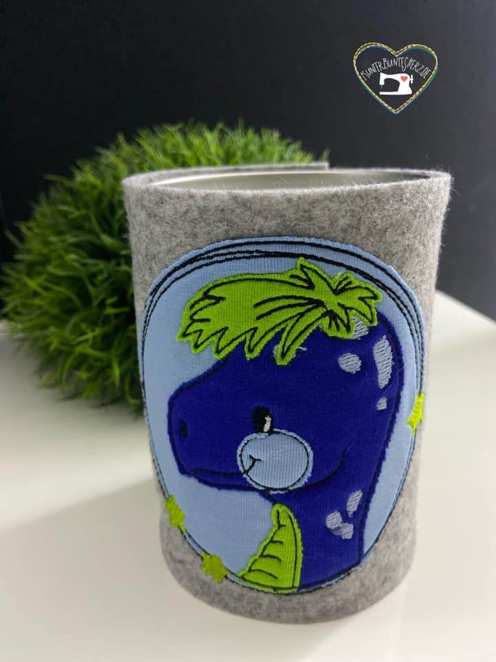 Stickdatei Cool Dino - Rahmen 16x26 - Sewando