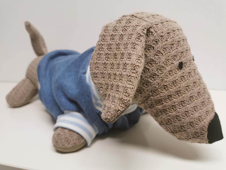 FRED the Sausage-Dog süßer Kuscheldackel Schnittmuster +Video : - Sewando