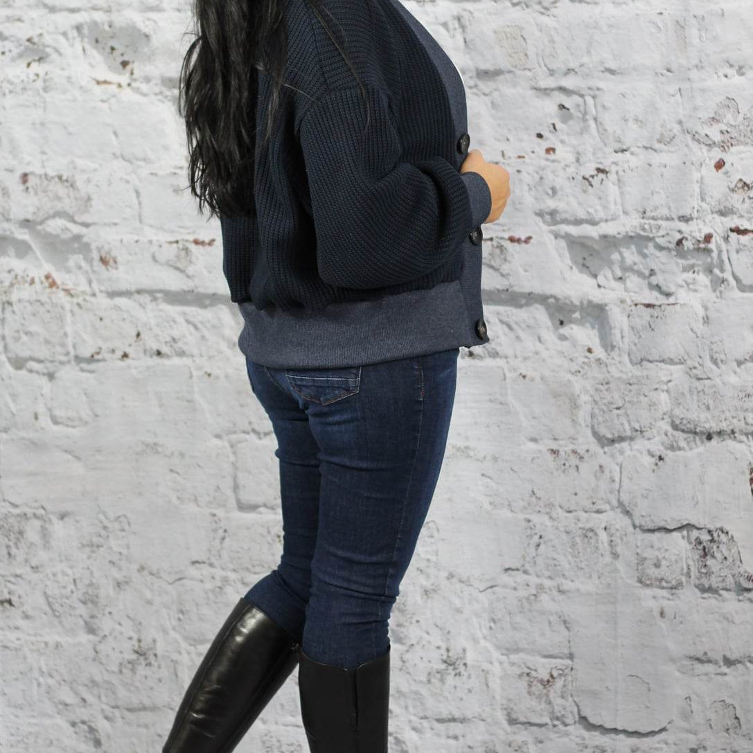 Schnittmuster Oversize Cardigan OBEREGGEN Gr. 32-56 : - Sewando