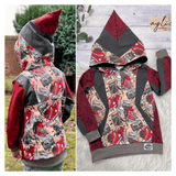 Schnittmuster Pullover Hoodie Bexx Gr. 80 bis 152 - Sewando