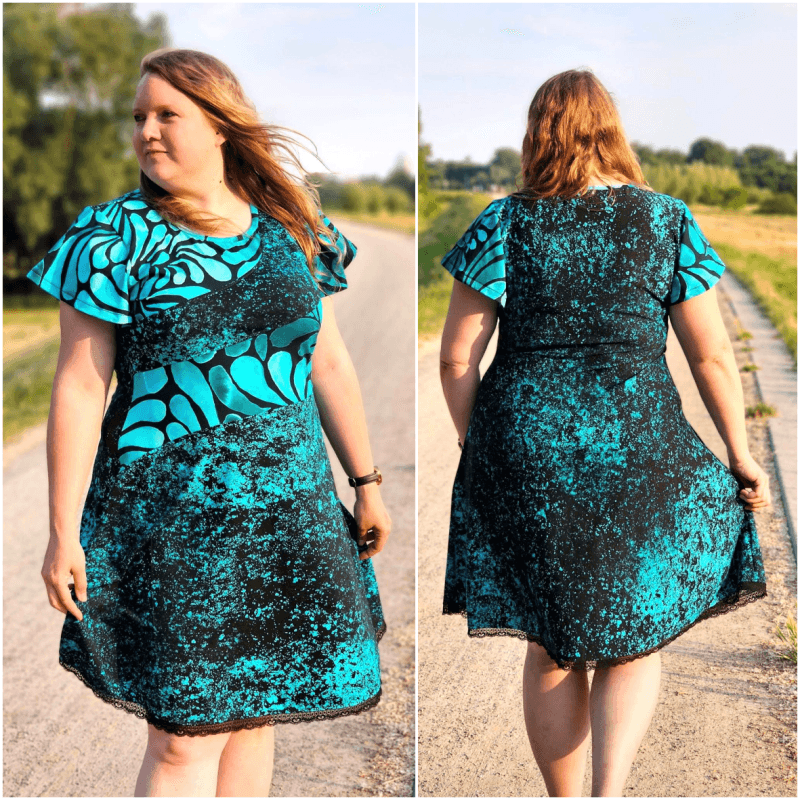 Schnittmuster Kleid Tunika Angel Damen Gr. 32 bis 54 - Sewando