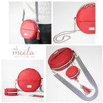 ohMilli Midi * Taschen - Schnittmuster - eBook * Round-Circlebag - Crossbodybag - Sewando