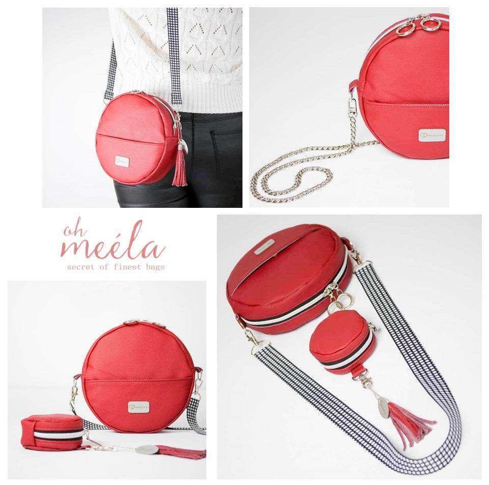 ohMilli Midi * Taschen - Schnittmuster - eBook * Round-Circlebag - Crossbodybag - Sewando