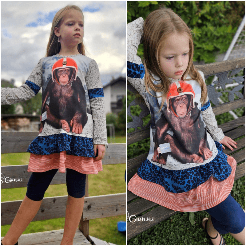 Schnittmuster Kleid Buttercup Gr. 80 bis 152 - Sewando