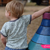 Schnittmuster timtom No.37 Sommershirt und -kleid mit "vorne-wie-hinten-Ausschnitt" Gr. 80-140