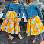 Schnittmuster Kleid Becky Gr. 80 bis 152 - Sewando