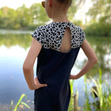 Schnittmuster Shirt / Kleid Vanessas Schlitzohr Gr. 80-140 - Sewando