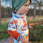 Schnittmuster Hoodie Winter-Tadeo Gr. 74-140 - Sewando