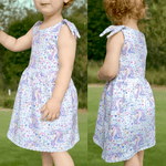 Schnittmuster Kleid Alilly Gr. 80 bis 152 - Sewando