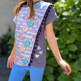Schnittmuster T-Shirt Querulinda Gr. 80-164