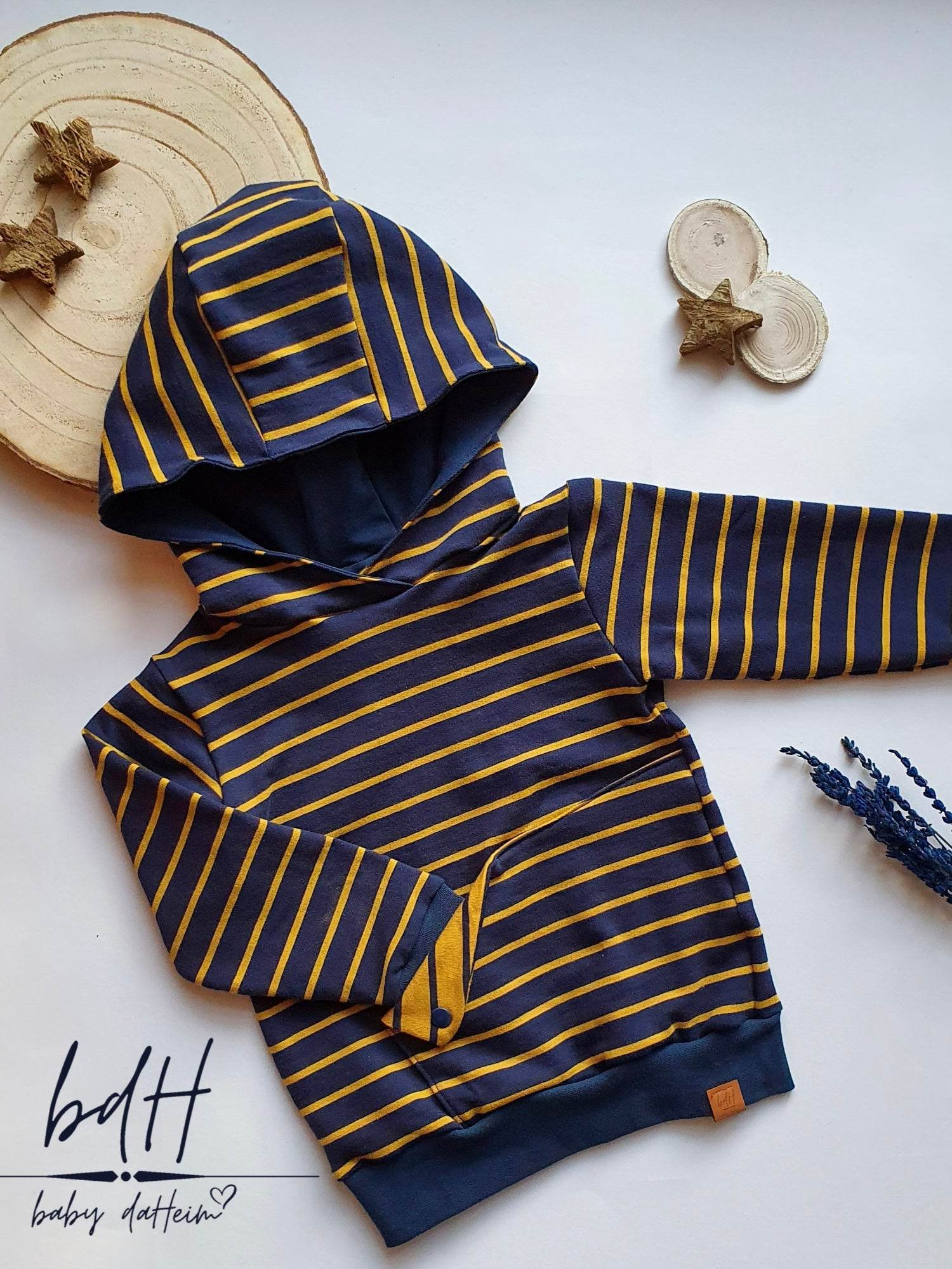 Schnittmuster Hoodie Hannes Gr. 74-122 - Sewando