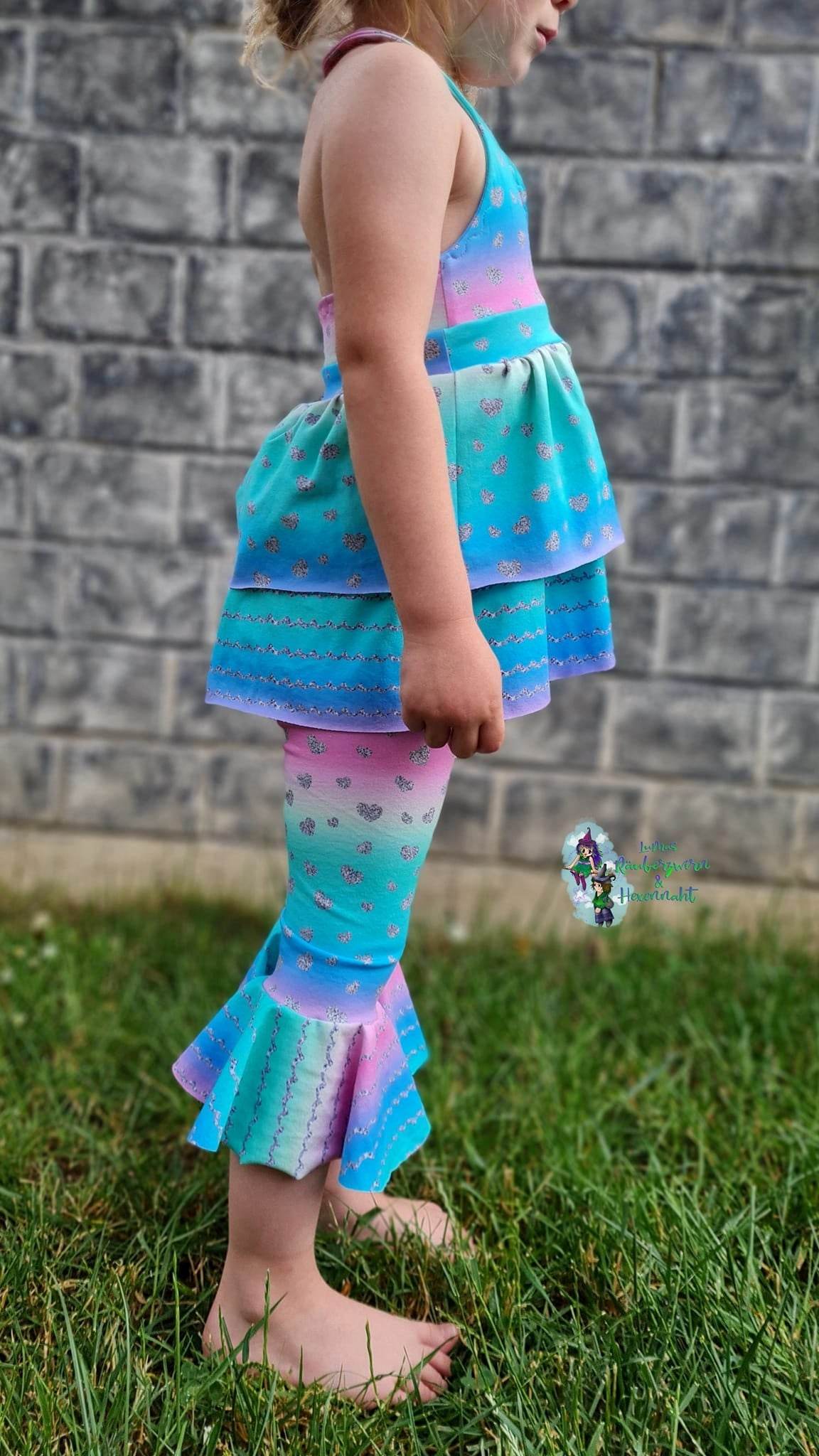Schnittmuster Ariella MermaidDress Gr. 80 bis 152 - Sewando