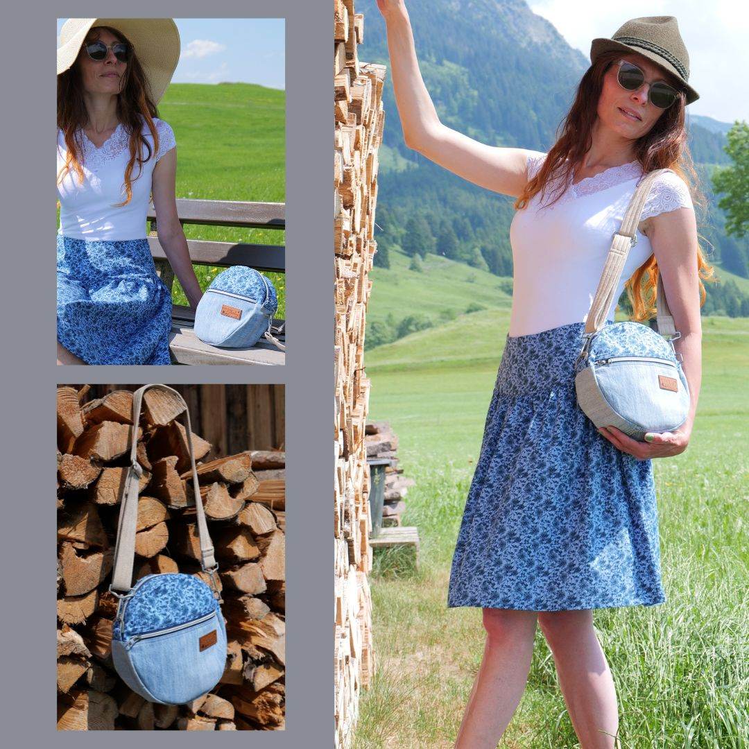 TIVOLI - RUNDE HANDTASCHE - EBOOK - MIT VIDEO - Sewando