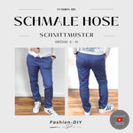 E-Book und Schnittmuster | Schmale Hose S-XL - Sewando