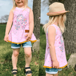 Schnittmuster Kleid Angel Gr. 80 bis 152 - Sewando