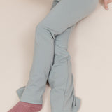 Mid-Rise Leggings mit Foldover-Bund und Flared Leg – Schnittmuster (PDF) – Girl Gr. 110–164