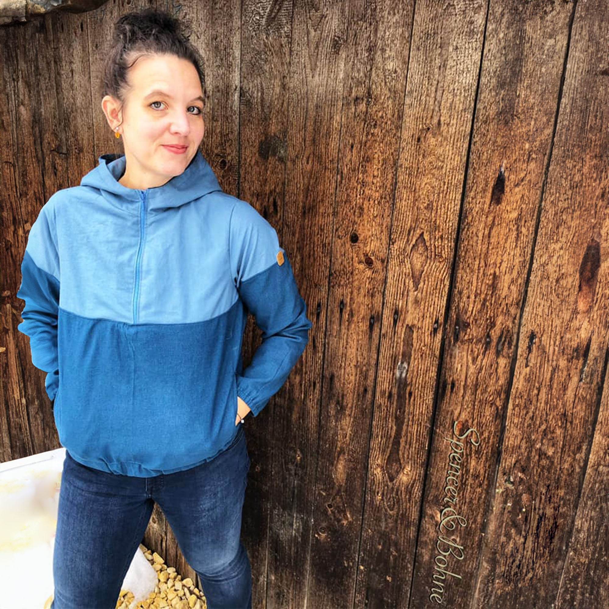 Schnittmuster Windjacke, Windbreaker Ysäri - Größen 32 - 60 - Sewando