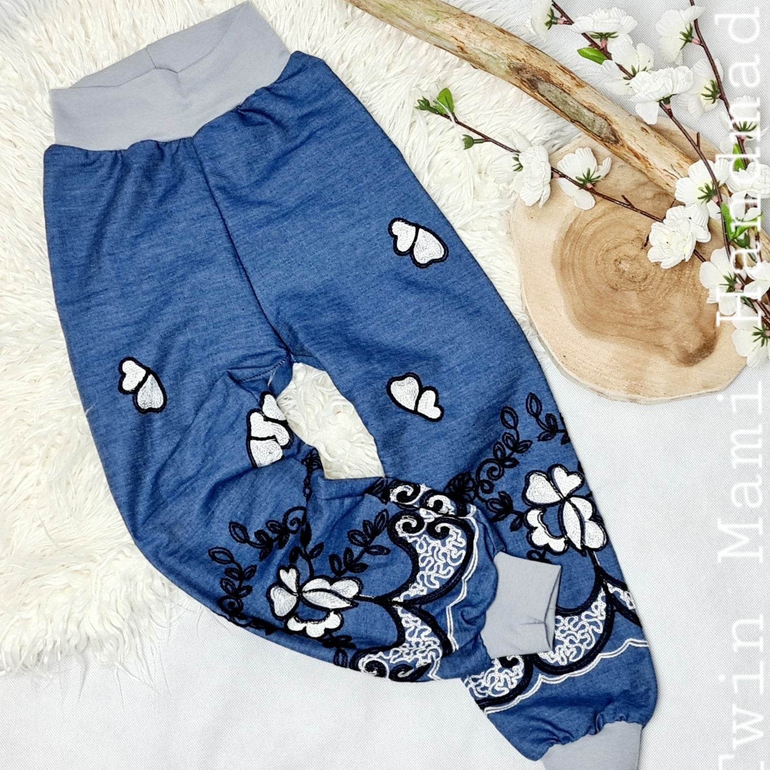 Schnittmuster Pumpjeans Gr. 74 bis 152 - Sewando