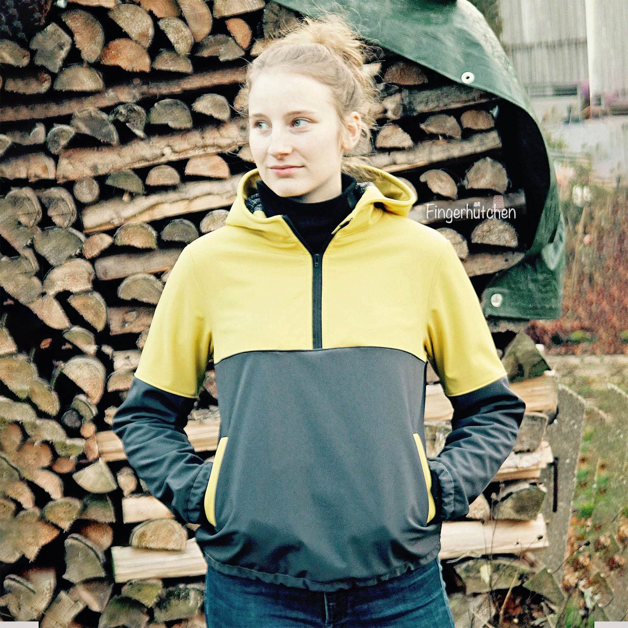 Schnittmuster Windjacke, Windbreaker Ysäri - Größen 32 - 60 - Sewando