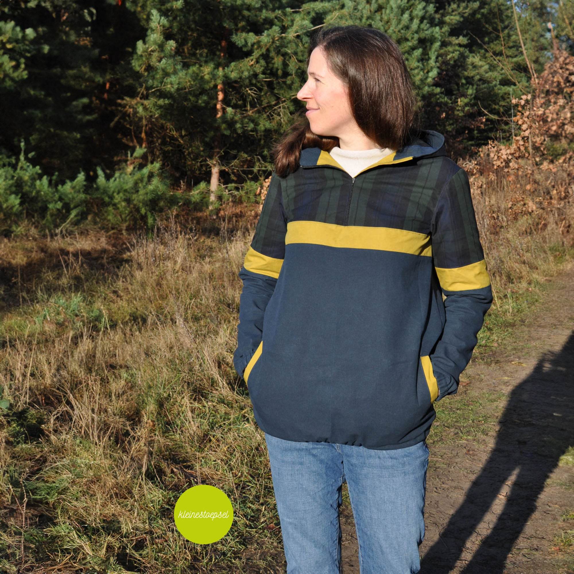 Schnittmuster Windjacke, Windbreaker Ysäri - Größen 32 - 60 - Sewando