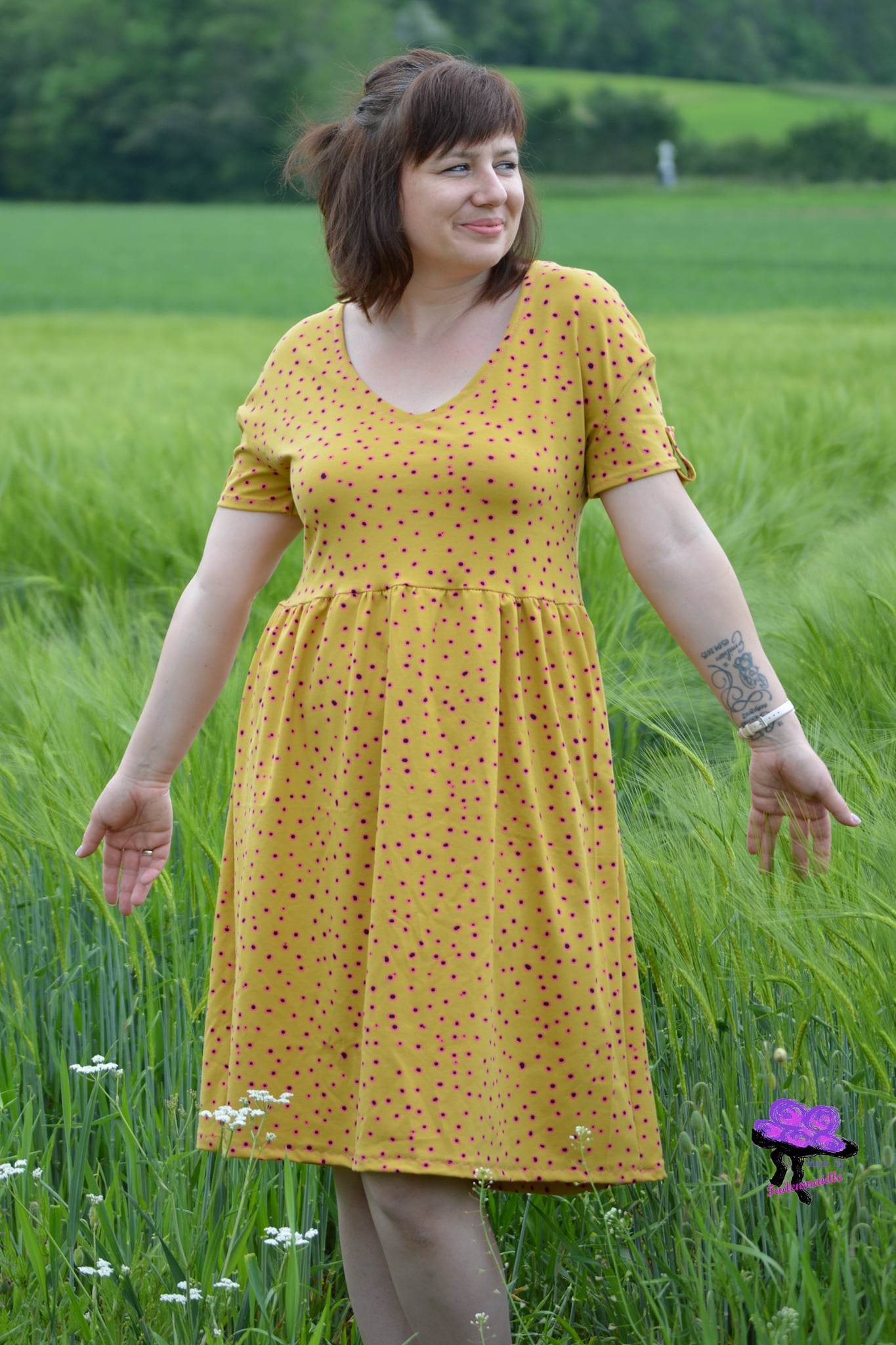 E-Book Kleid MissFederleicht 32-46 Schnittmuster - Sewando