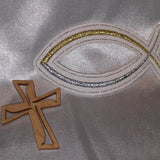 Stickdatei - Serviettenring Fisch ICHTHYS - Sewando