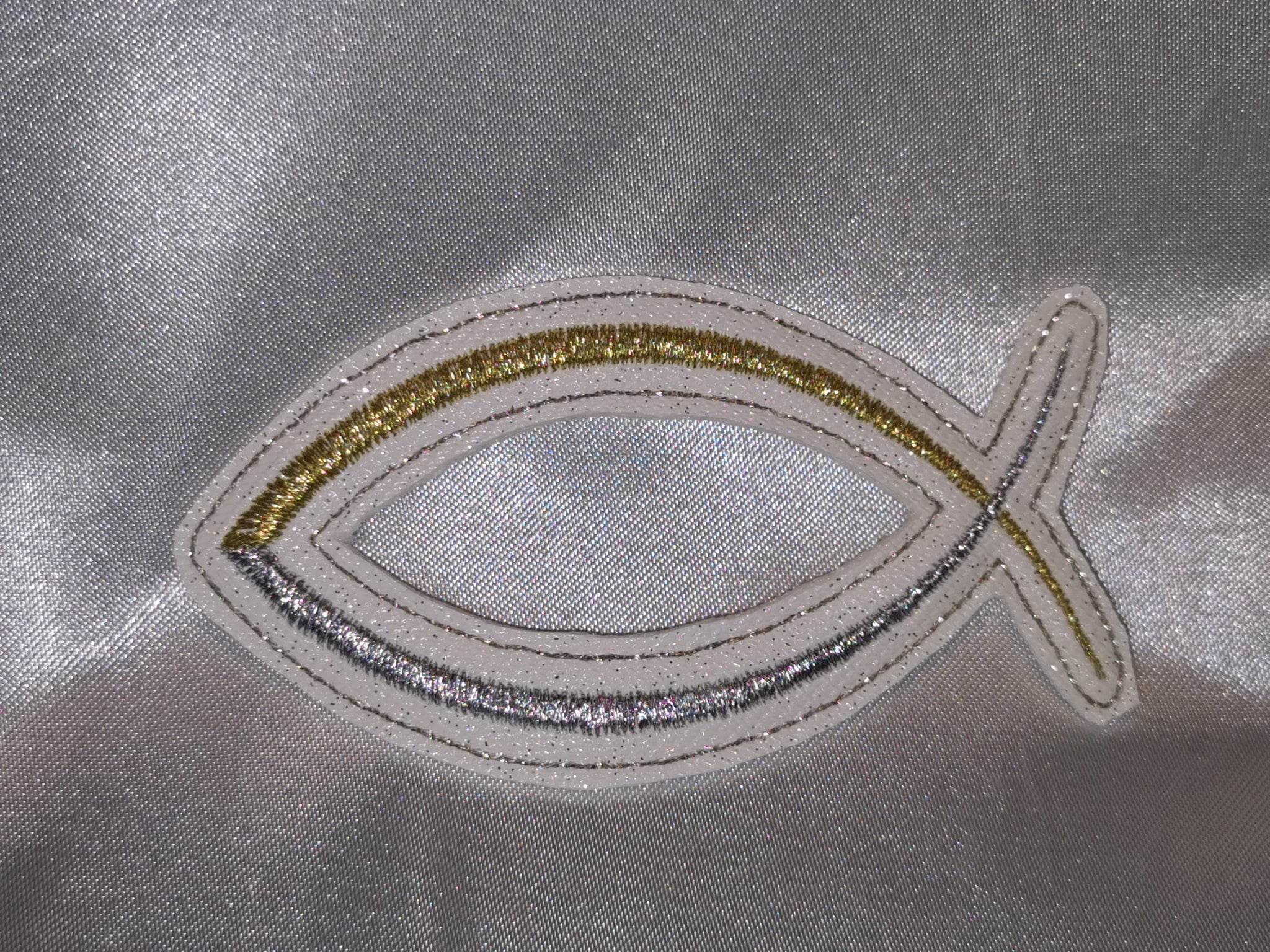 Stickdatei - Serviettenring Fisch ICHTHYS - Sewando