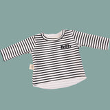 Comfy-Shirt Baby / Babyshirt mit Knopfleise Schnittmuster Gr. 44-122 : - Sewando