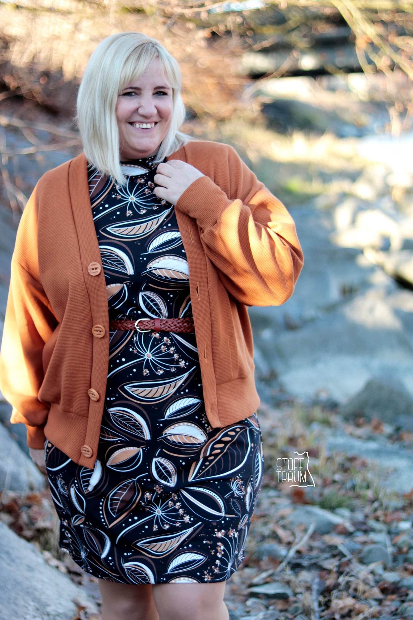 Schnittmuster Oversize Cardigan OBEREGGEN Gr. 32-56 : - Sewando