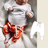 Comfy-Pants Schnittmuster für lässige Babyhose aus Sweat/ Jersey Gr. 44-104 : - Sewando