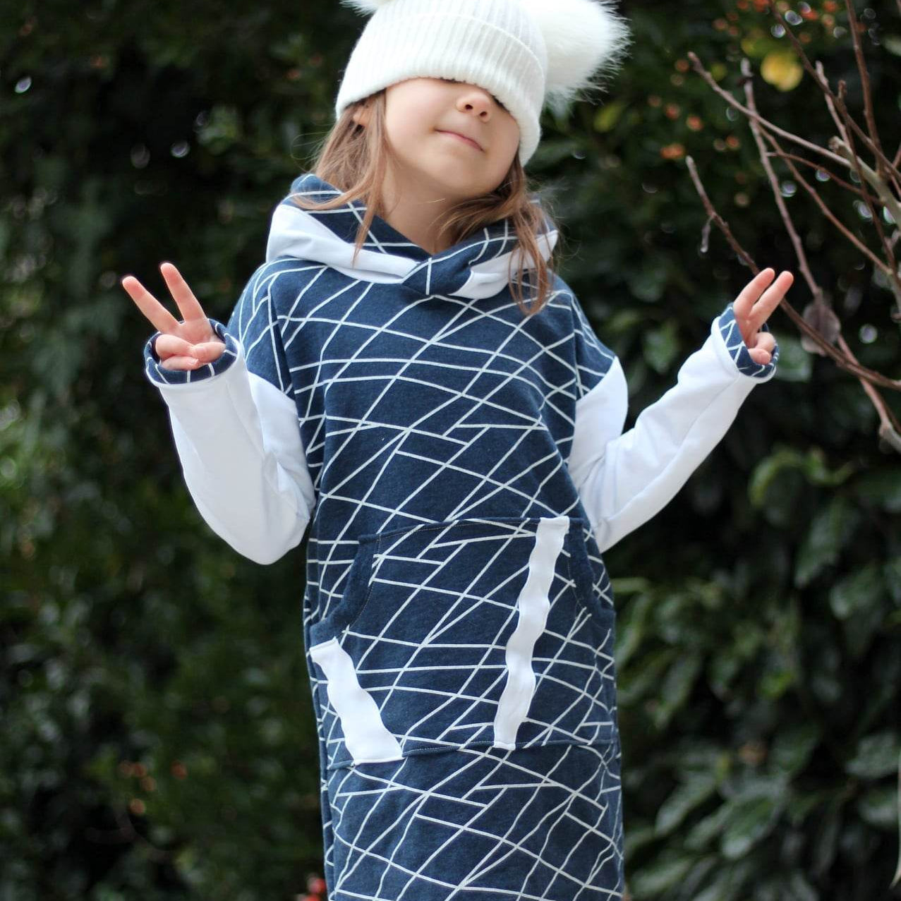 Schnittmuster Bequemkleid Gr. 74 bis 152 - Sewando