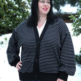 Schnittmuster Oversize Cardigan OBEREGGEN Gr. 32-56 : - Sewando