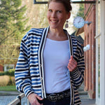 Schnittmuster Oversize Cardigan OBEREGGEN Gr. 32-56 : - Sewando
