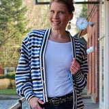 Schnittmuster Oversize Cardigan OBEREGGEN Gr. 32-56 : - Sewando