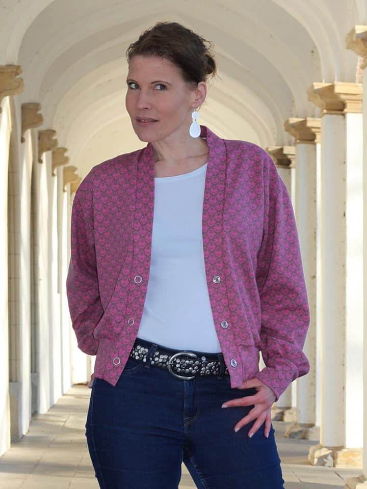 Schnittmuster Oversize Cardigan OBEREGGEN Gr. 32-56 : - Sewando