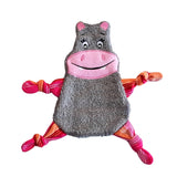 Stickdatei Nilpferd Kuscheltuch ITH für den Rahmen 13 cm x 18 cm, Schmusetuch, Kuscheltier - Sewando