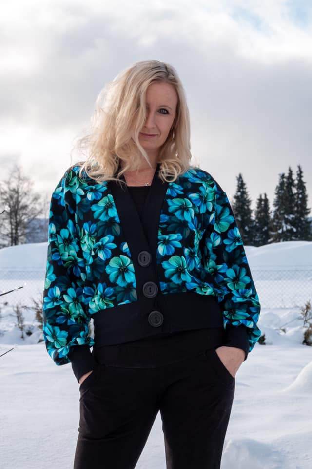 Schnittmuster Oversize Cardigan OBEREGGEN Gr. 32-56 : - Sewando