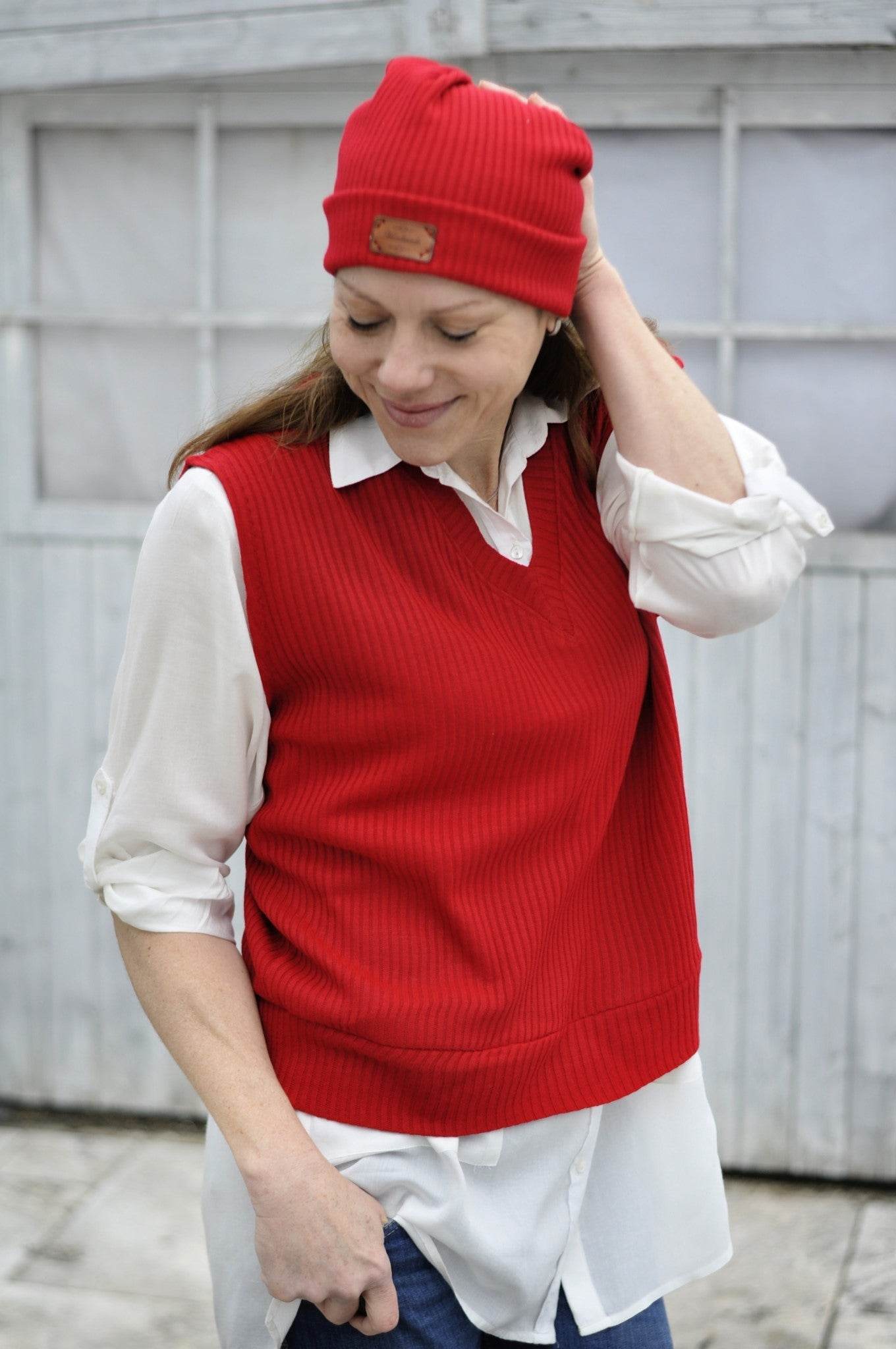 Schnittmuster Sweater/Pullunder SCHENNA Gr. 34-56 : - Sewando