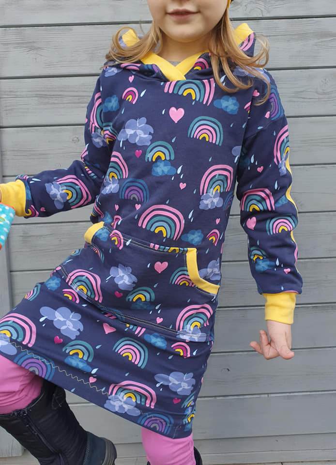 Schnittmuster Bequemkleid Gr. 74 bis 152 - Sewando