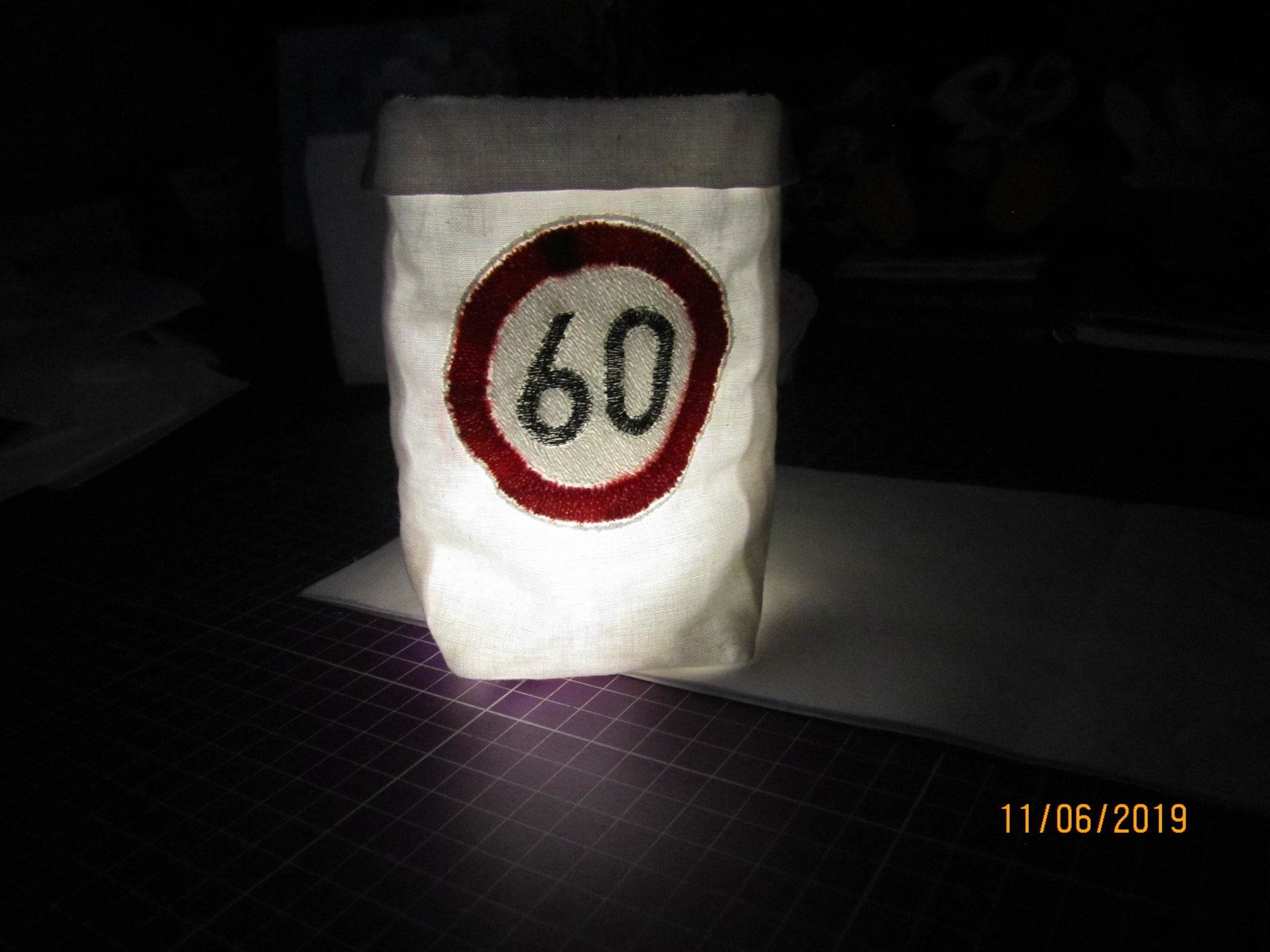 Stickdatei - Verkehrsschilder zum Geburtstag - Sewando