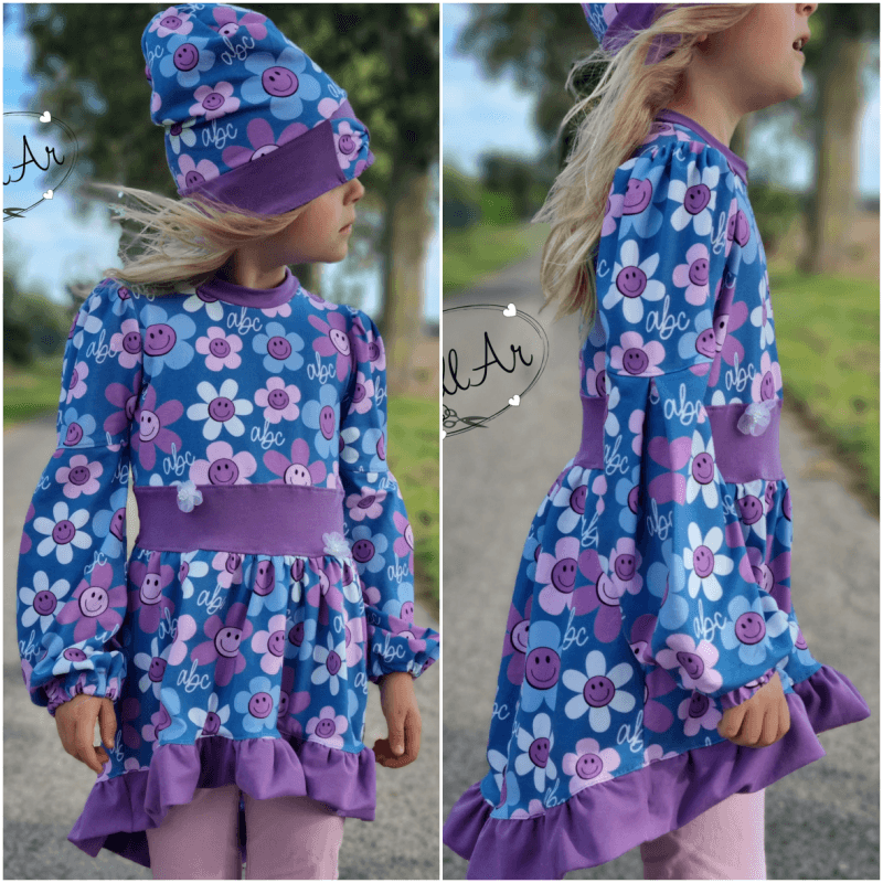 Schnittmuster Annie Tunika/Kurzkleid Gr. 80 bis 152 - Sewando