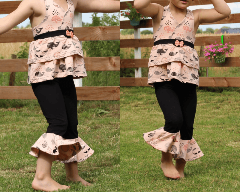 Schnittmuster AriellaMermaidLegs Hose Gr. 92 bis 152 - Sewando